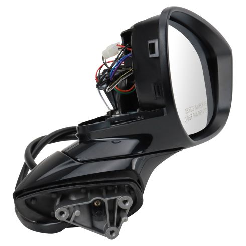2019-24 Mazda 3 Hatchback Driver & Passenger Side 2 Piece Power Heated Without Memory Mirror Set with Heat TRQ MRA17983