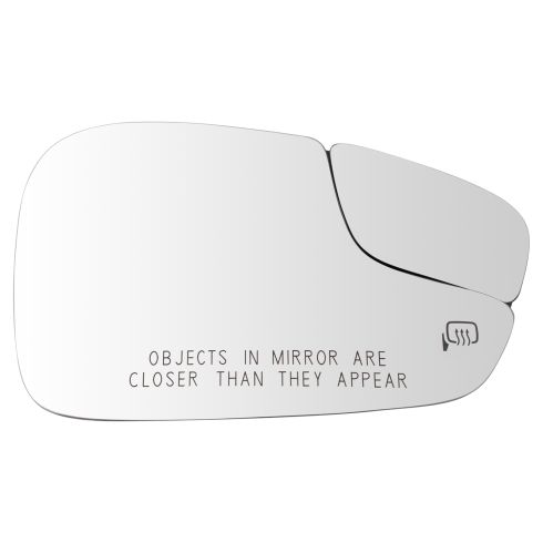 2011-19 Ford Fiesta Driver & Passenger Side 2 Piece Mirror Glass Set TRQ MGA18561
