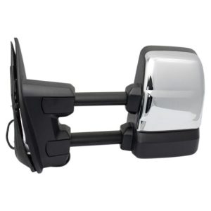 2016-17 Nissan Titan XD SL Driver Side Mirror with Chrome & Black Mirror Caps Trail Ridge TR18787