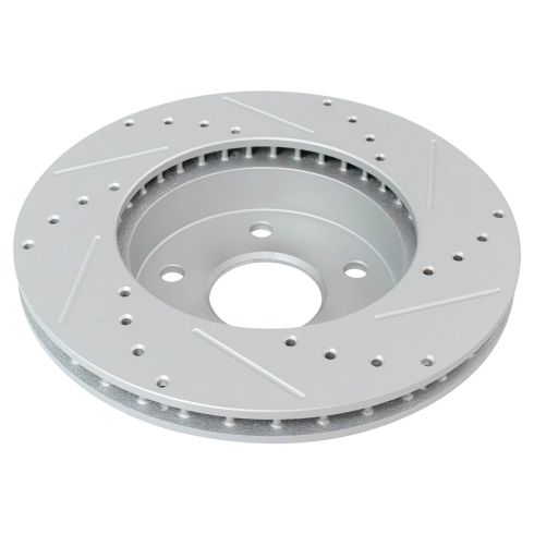 1999-04 Jeep Grand Cherokee Front Driver & Passenger Side 2 Piece Premium G-Coated Performance Brake Rotor Set TRQ Performance BRA74691