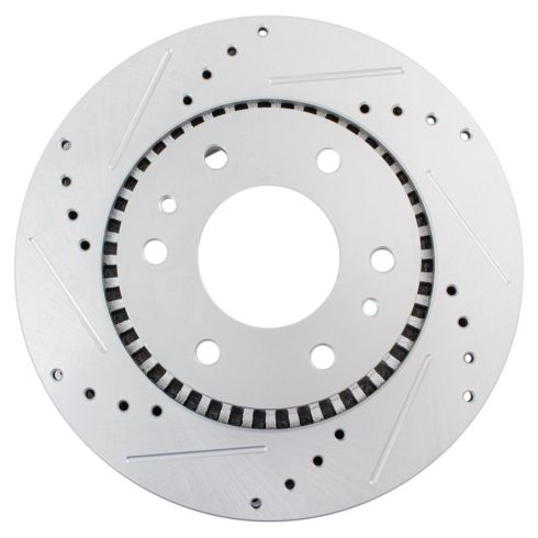 Chevrolet GMC Buick Isuzu Front Driver & Passenger Side 2 Piece Premium G-Coated Brake Rotor Set TRQ Performance BRA74698