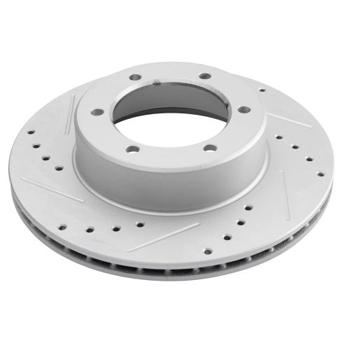Toyota 4Runner Pickup Front Driver & Passenger Side 2 Piece Premium G-Coated Brake Rotor Set TRQ Performance BRA74991
