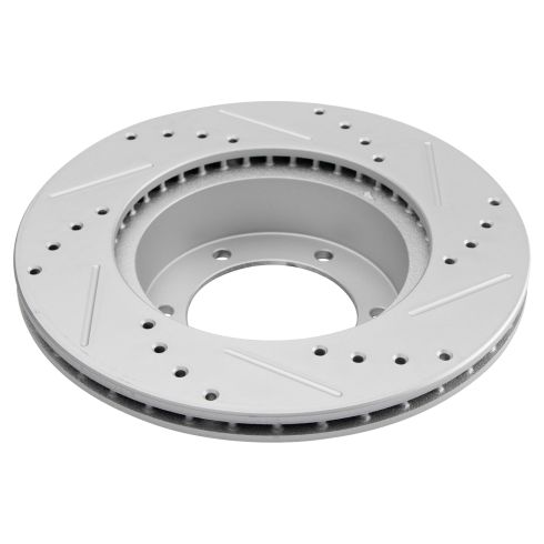 Toyota 4Runner Pickup Front Driver & Passenger Side 2 Piece Premium G-Coated Brake Rotor Set TRQ Performance BRA74991
