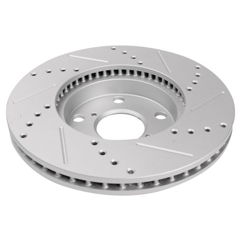 2001-05 Toyota Rav4 Front Driver & Passenger Side 2 Piece Premium G-Coated Performance Brake Rotor Set TRQ Performance BRA75010