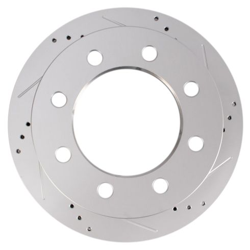 Dodge Ram 2500 3500 Rear Driver & Passenger Side 2 Piece Premium G-Coated Brake Rotor Set TRQ Performance BRA19816