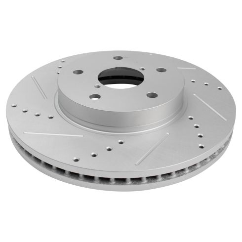 Subaru Legacy Front Driver & Passenger Side 2 Piece Premium G-Coated Brake Rotor Set TRQ Performance BRA19838