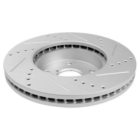 Subaru Legacy Front Driver & Passenger Side 2 Piece Premium G-Coated Brake Rotor Set TRQ Performance BRA19838