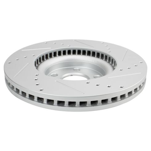 Ford Front Driver & Passenger Side 2 Piece Premium G-Coated Brake Rotor Set TRQ Performance BRA70247