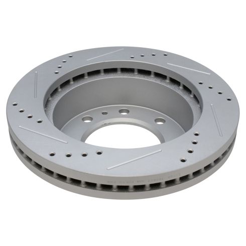 Chevrolet GMC Cadillac Hummer Front Semi-Metallic Premium G-Coated Brake Pad & Rotor Kit TRQ Performance BKA12067