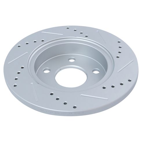 Chevrolet Pontiac Saturn Rear Ceramic Premium G-Coated Brake Pad & Rotor Kit TRQ Performance BKA12101
