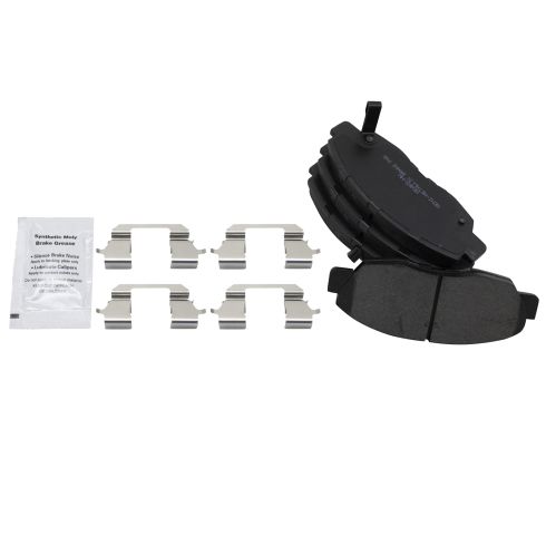 Honda Accord Acura CL Front Semi-Metallic Premium G-Coated Brake Pad & Rotor Kit TRQ Performance BKA12131