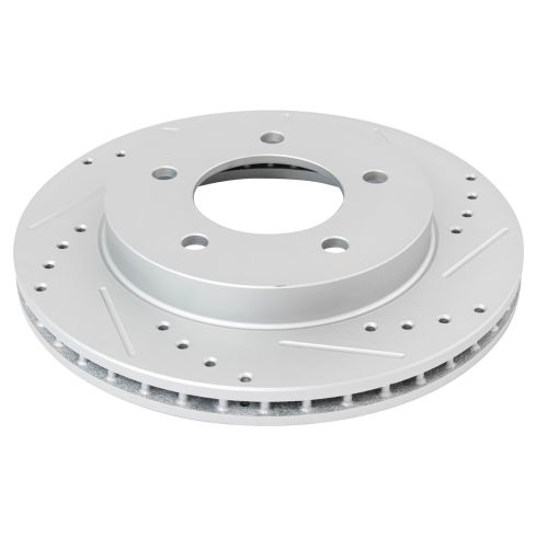 Ford F150 F150 Heritage Front & Rear Ceramic Premium G-Coated Brake Pad & Rotor Kit TRQ Performance BKA12197