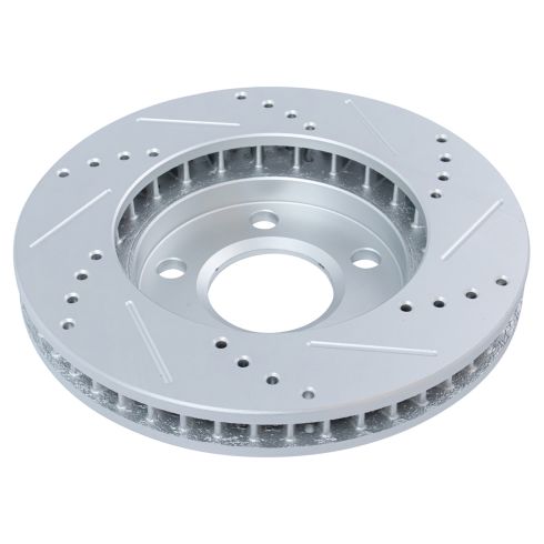 Buick Pontiac Olds Front & Rear Ceramic Premium G-Coated Brake Pad & Rotor Kit TRQ Performance BKA12206