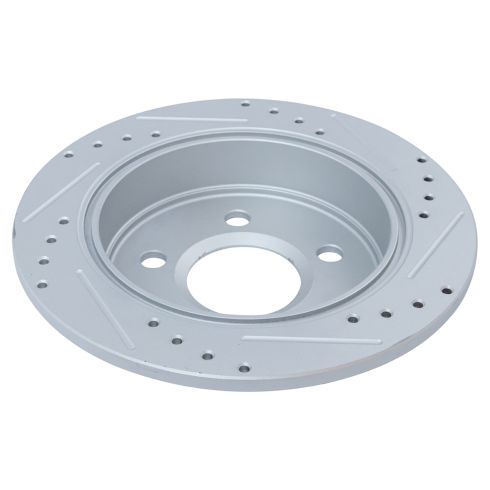 Buick Pontiac Olds Front & Rear Ceramic Premium G-Coated Brake Pad & Rotor Kit TRQ Performance BKA12206