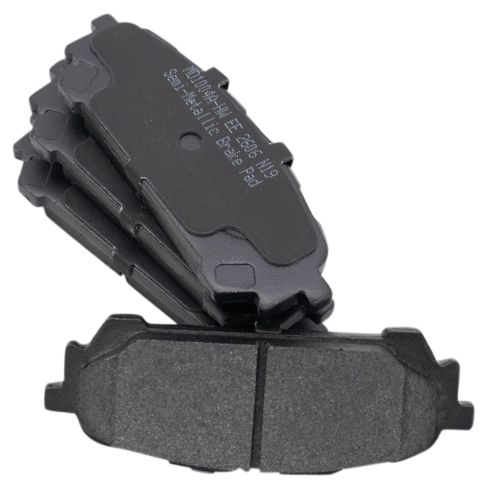 Subaru Impreza Saab 9-2X Front & Rear Semi-Metallic Premium G-Coated Brake Pad & Rotor Kit TRQ Performance BKA12237