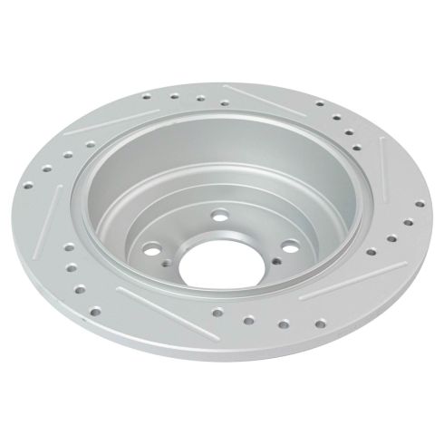 Subaru Impreza Saab 9-2X Front & Rear Semi-Metallic Premium G-Coated Brake Pad & Rotor Kit TRQ Performance BKA12237