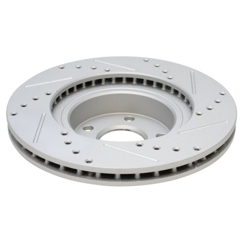Subaru Impreza Saab 9-2X Front & Rear Semi-Metallic Premium G-Coated Brake Pad & Rotor Kit TRQ Performance BKA12237