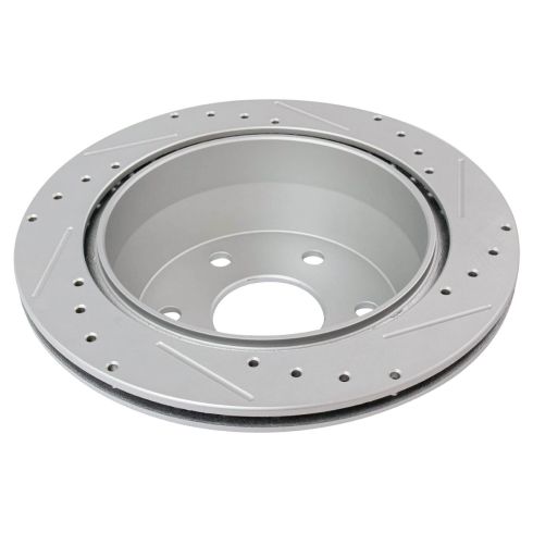Chevrolet GMC Front & Rear Semi-Metallic Premium G-Coated Brake Pad & Rotor Kit TRQ Performance BKA12266