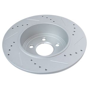 Dodge Chrysler Front & Rear Ceramic Premium G-Coated Brake Pad & Rotor Kit TRQ Performance BKA12267