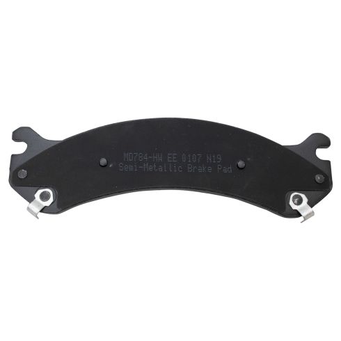 Chevrolet GMC Front & Rear Semi-Metallic Premium G-Coated Brake Pad & Rotor Kit TRQ Performance BKA12288