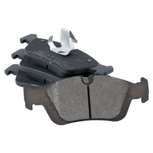 BMW Front Semi-Metallic Premium G-Coated Brake Pad & Rotor Kit TRQ Performance BKA12298