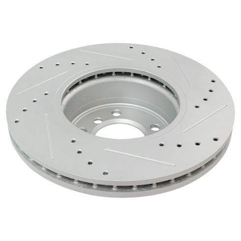 BMW Front Ceramic Premium G-Coated Brake Pad & Rotor Kit TRQ Performance BKA12312