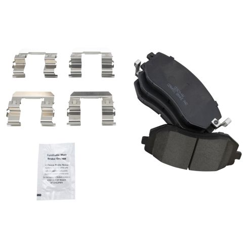 Subaru Front Ceramic Premium G-Coated Brake Pad & Rotor Kit TRQ Performance BKA12337