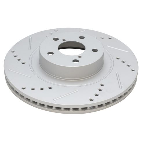 Subaru Front Ceramic Premium G-Coated Brake Pad & Rotor Kit TRQ Performance BKA12337