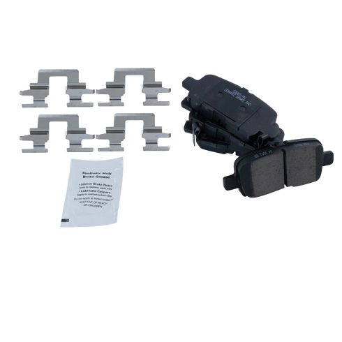 2003-08 Honda Pilot Front & Rear Ceramic Premium G-Coated Performance Brake Pad & Rotor Kit TRQ Performance BKA12348