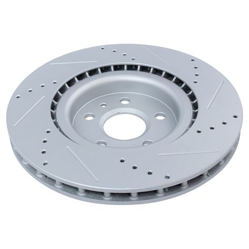 Buick Regal Pontiac G8 Front Ceramic Premium G-Coated Brake Pad & Rotor Kit TRQ Performance BKA12401