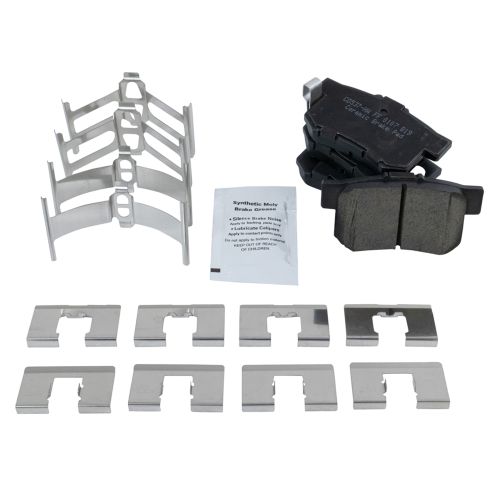 2002-06 Acura RSX Type-S Front & Rear Ceramic Premium G-Coated Performance Brake Pad & Rotor Kit TRQ Performance BKA12431