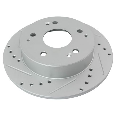 2002-06 Acura RSX Type-S Front & Rear Ceramic Premium G-Coated Performance Brake Pad & Rotor Kit TRQ Performance BKA12431
