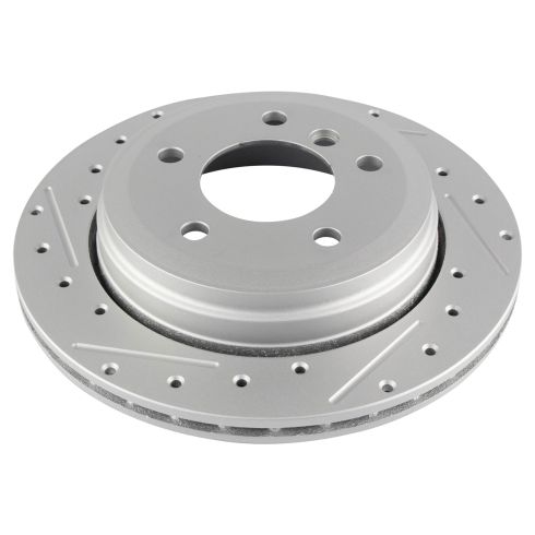 2001-05 BMW 325Xi Front & Rear Ceramic Premium G-Coated Performance Brake Pad & Rotor Kit TRQ Performance BKA12497