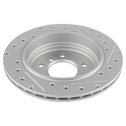 2001-05 BMW 325Xi Front & Rear Ceramic Premium G-Coated Performance Brake Pad & Rotor Kit TRQ Performance BKA12497