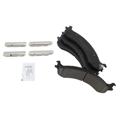 2000-02 Dodge Ram 2500 3500 Front Ceramic Premium G-Coated Brake Pad & Rotor Kit TRQ Performance BKA12508