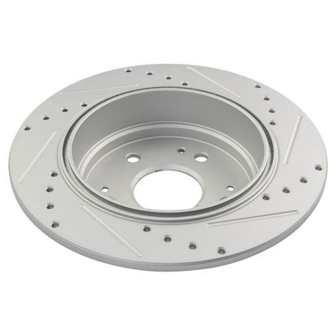 2002-04 Honda CR-V Front & Rear Ceramic Premium G-Coated Performance Brake Pad & Rotor Kit TRQ Performance BKA12514