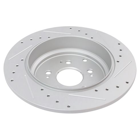 2011-14 Honda Odyssey Front & Rear 4 Piece Premium G-Coated Performance Brake Rotor Set TRQ Performance BRA13973