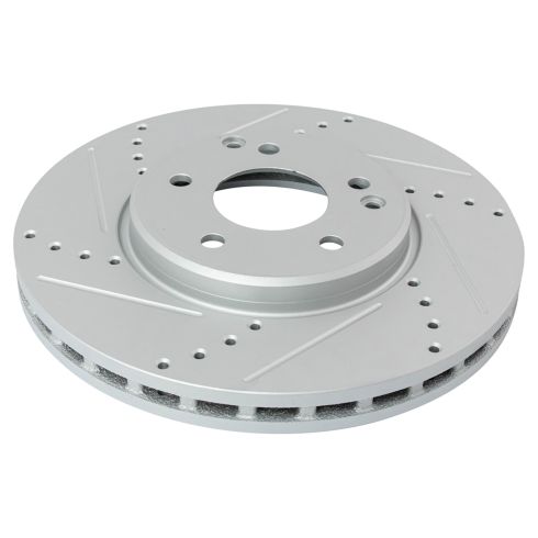 Mercedes Benz Front & Rear Ceramic Premium G-Coated Brake Pad & Rotor Kit with Pad Wear Sensor DIY Solutions BFS03185