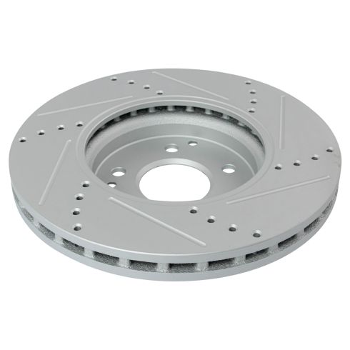 Mercedes Benz Front & Rear Ceramic Premium G-Coated Brake Pad & Rotor Kit with Pad Wear Sensor DIY Solutions BFS03185