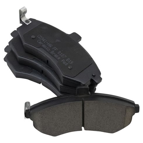Hyundai Elantra Front Ceramic Premium G-Coated Brake Pad & Rotor Kit TRQ Performance BKA12589