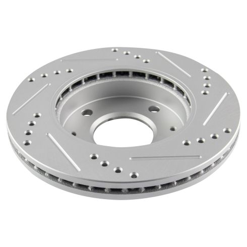Hyundai Elantra Front Ceramic Premium G-Coated Brake Pad & Rotor Kit TRQ Performance BKA12589