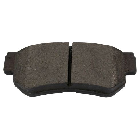 Hyundai Kia Rear Semi-Metallic Premium G-Coated Brake Pad & Rotor Kit TRQ Performance BKA12668