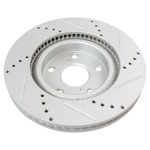 Toyota Rav4 Front & Rear Ceramic Premium G-Coated Brake Pad & Rotor Kit TRQ Performance BKA12693