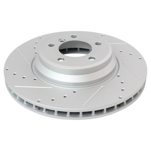 BMW 335d 335i 335i xDrive 335xi Front Ceramic Premium G-Coated Brake Pad & Rotor Kit TRQ Performance BKA12695