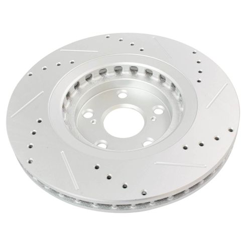 Toyota Lexus Front & Rear Ceramic Premium G-Coated Brake Pad & Rotor Kit TRQ Performance BKA12712