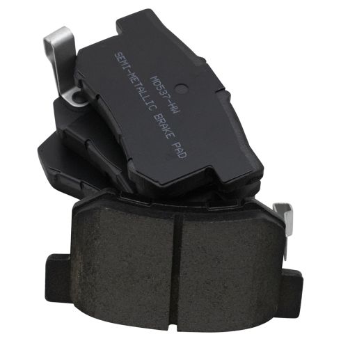 Suzuki SX4 Rear Semi-Metallic Premium G-Coated Brake Pad & Rotor Kit TRQ Performance BKA12717