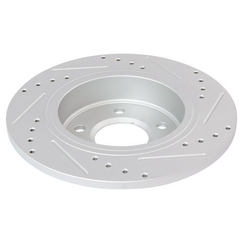 Buick Lucerne Front & Rear Ceramic Premium G-Coated Brake Pad & Rotor Kit TRQ Performance BKA12734
