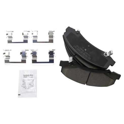 Buick Lucerne Front & Rear Ceramic Premium G-Coated Brake Pad & Rotor Kit TRQ Performance BKA12734