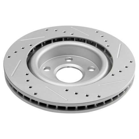 2008-09 Pontiac G8 GT Front & Rear Ceramic Premium G-Coated Performance Brake Pad & Rotor Kit TRQ Performance BKA12787