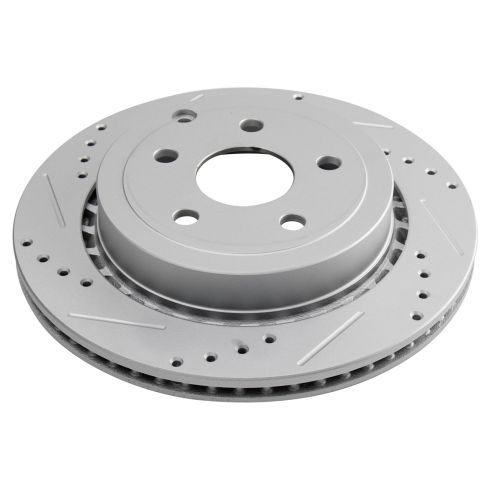 2008-09 Pontiac G8 GT Front & Rear Ceramic Premium G-Coated Performance Brake Pad & Rotor Kit TRQ Performance BKA12787